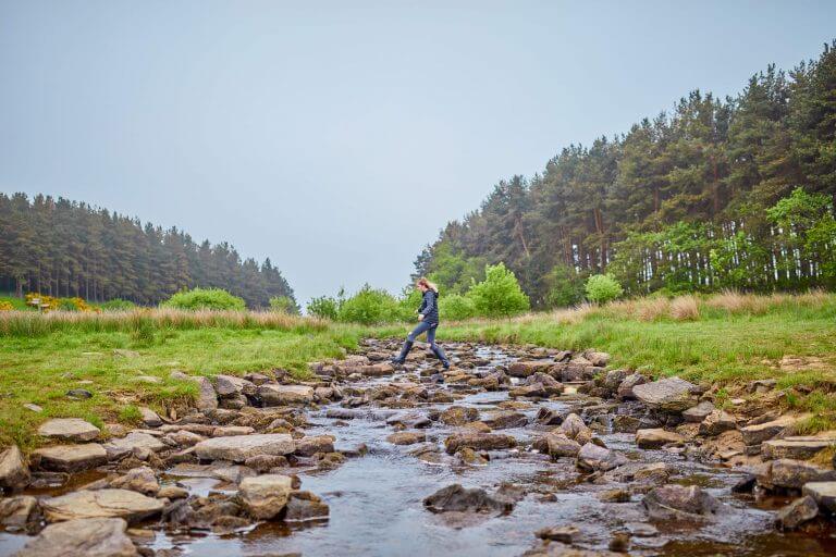 To Grassholme Reservoir Waterside Park